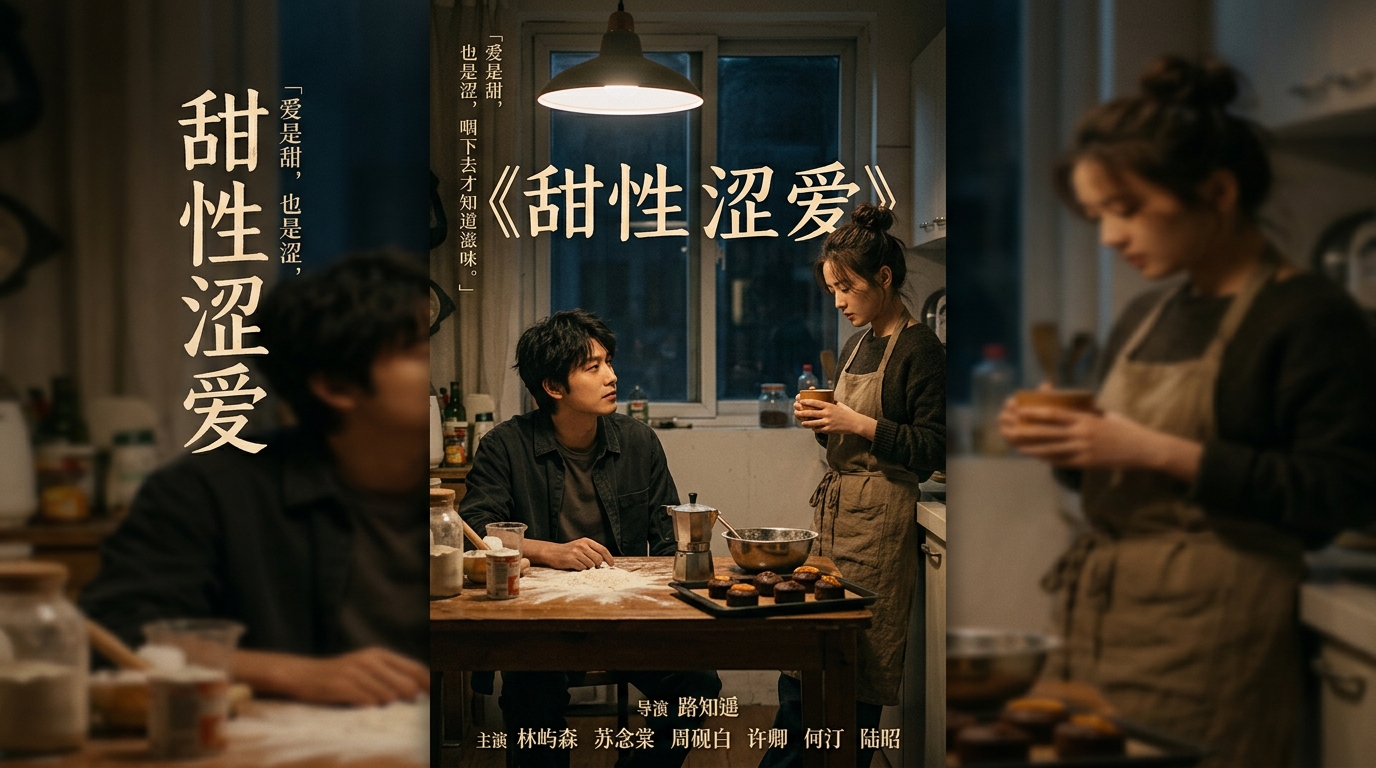 《甜性涩爱》主视觉海报